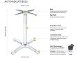 Picture of [Commercial Supply Only] BX26 FLATTECH Auto Adjust Table Base 