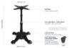 Picture of [Commercial Supply Only] PX23 FLATTECH Auto Adjust Table Base 