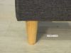 Picture of MADRID Fabric Bed Frame in King Single/Double/Queen Size