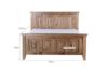 Picture of FRANCO 4PC/5PC/6PC Solid NZ Pine Wood Bedroom Combo in Queen/King Size