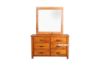 Picture of RIVERWOOD 4PC/5PC/6PC Bedroom Combo in Queen/King Size (Rustic Pine)