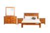 Picture of RIVERWOOD 4PC/5PC/6PC Bedroom Combo in Queen/King Size (Rustic Pine)