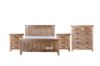 Picture of FRANCO 4PC/5PC/6PC Solid NZ Pine Wood Bedroom Combo in Queen/King Size