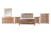 Picture of FRANCO 4PC/5PC/6PC Solid NZ Pine Wood Bedroom Combo in Queen/King Size
