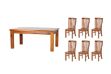 Picture of FOUNDATION 7PC Dining Set (Rustic Pine) - 1.8M 