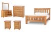 Picture of WESTMINSTER 4PC/5PC/6PC Solid Oak Bedroom Combo in Queen/King Size