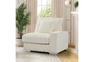 Picture of WINSTON Corduroy Modular Sofa (Beige) - Single RAF Armchair