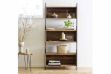 Picture of ELMORE Reclaimed Pine Wood Narrow Iron Shelf (190x90cm)