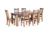 Picture of FRANCO 1.8M/2.1M Solid NZ Pine Wood Dining Set 