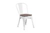 Picture of TOLIX Replica Dining Chair With Solid Pine Wood (Matt White)