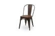 Picture of TOLIX Replica Dining Chair With Solid Pine Wood (Matt Gun)