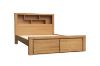 Picture of HEYFIELD Solid Oak Bed Frame with Storage - King