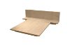 Picture of YUKI 2PC/3PC Japanese Low Height Bed Frame Set with Headboard in Queen/King Size