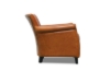 Picture of ALANA 100% Genuine Silky Aniline Leather Club Armchair/Sofa Chair