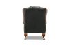 Picture of WILLIFORD 100% Genuine Leather Chesterfield High Back Wing Patchwork Armchair/Sofa Chair (Multicolour)