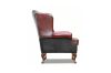 Picture of WILLIFORD 100% Genuine Leather Chesterfield High Back Wing Patchwork Armchair/Sofa Chair (Multicolour)