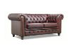 Picture of WILLIFORD 100% Genuine Leather Chesterfield Sofa Range (Maroon) - 3+2 Sofa Set