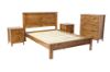 Picture of BAYARD 4PC Solid Pine Wood Bedroom Combo Set in Single/King Single/Double/Queen Size