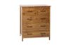 Picture of BAYARD 4PC Solid Pine Wood Bedroom Combo Set in Single/King Single/Double/Queen Size