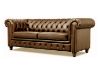 Picture of WILLIFORD 100% Genuine Leather Chesterfield Sofa Range (Tobacco) - 3+2 Sofa Set