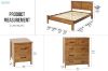 Picture of BAYARD 4PC Solid Pine Wood Bedroom Combo Set in Single/King Single/Double/Queen Size