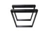 Picture of SYNERGYPLUS H74 Trapezoid Metal Table Legs - Set of 2