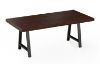 Picture of SYNERGYPLUS Dining Table with A-Frame Metal Legs (Walnut) - 160x90