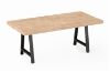Picture of SYNERGYPLUS Dining Table with A-Frame Metal Legs (Natural Oak) - 160x90