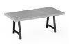 Picture of SYNERGYPLUS Dining Table with A-Frame Metal Legs (Cement Grey) - 160x90