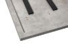 Picture of SYNERGYPLUS Modular Dining System - 160/180/200 Thick Table Top in 4 Colors with A-Frame Metal Legs