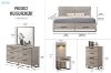Picture of WESTDEN Bedroom Combo Set with Side Pier in King Size - 6PC Combo
