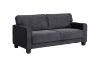 Picture of HERBERT Corduroy Sofa Range (Grey) - 3 Seater