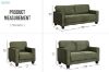 Picture of  HERBERT Corduroy Sofa Range (Green) - 1 Seater