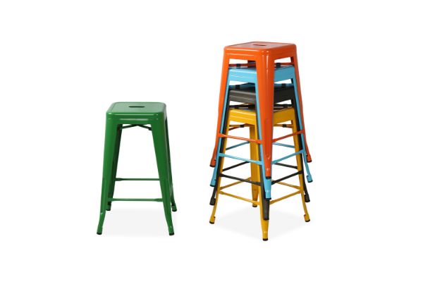 Picture of TOLIX Replica Bar Stool Seat H75