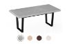 Picture of SynergyPlus H74 Trapezoid Metal Table Legs With 200 Support Bracket 