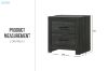 Picture of HAIDEN 2-Drawer Bedside Table