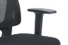 Picture of RIN Height Adjustable Mesh Office Chair with Hard Footrest