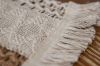 Picture of 376-004 Cotton-Edged Woven Table Runner/Bed Runner with Tassel - 30cmx240cm