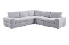 Picture of LUXEON Sectional Modular Sofa Range with Ottoman & Storage Console Hidden Cup Holders & Wireless Charging & USB Type-C Ports