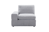 Picture of LUXEON Sectional Modular Sofa Range with Ottoman & Storage Console Hidden Cup Holders & Wireless Charging & USB Type-C Ports