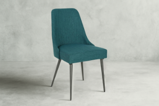 Picture of ALNOOR Fabric Dining Chair (Green) - Each
