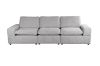 Picture of LUXEON Sectional Modular Sofa Range - 4PC Chaise Facing Right Combo Set (LAF Armchair + Armlessx2 + Corner)