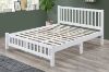 Picture of FORESTER Solid Wood Bed Frame (White) - King Single Size