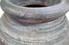 Picture of 650-003 Terracotta Vase (Grey) - 23x30