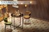 Picture of OTIS D68 Tempered Glass Top Dining Table/Bar Table (Black)