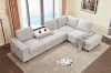Picture of OSAKA Sectional Sofa (Light Color) - Chaise Facing Left without Ottoman