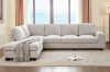 Picture of OSAKA Sectional Sofa (Beige) - Chaise Facing Left with Ottoman