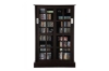 Picture of BOWERY 125X81CM Sliding Door Glass Display Cabinet/CD Storage Shelf