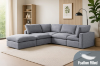 Picture of FAIRFIELD Feather-Filled Sectional Modular Sofa Range - Ottoman