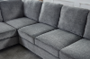 Picture of LIBERTY PREMIUM Sectional Sofa with Storage Ottoman (Light Grey)